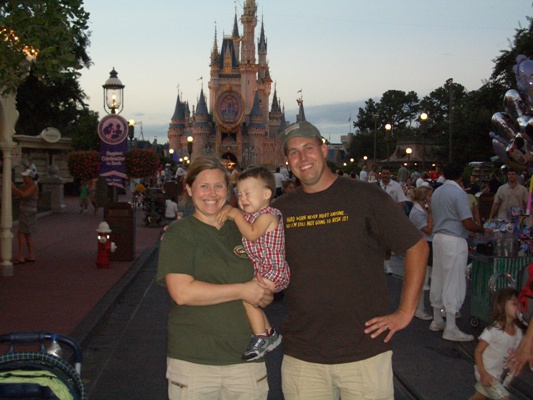 Disney Family Photo, September 2006